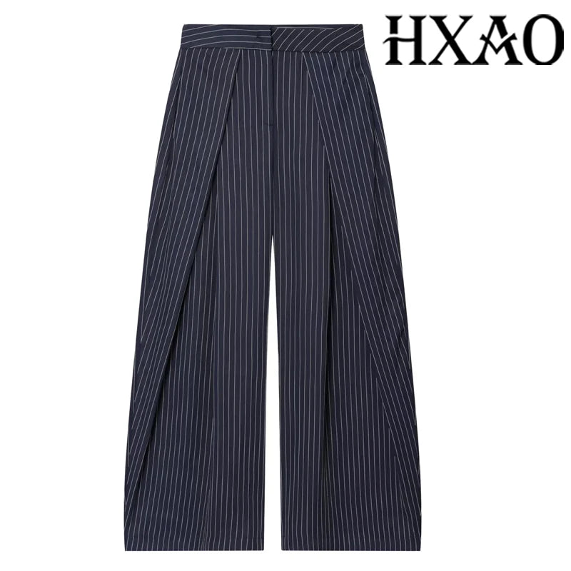 HXAO Women's Pants Baggy Wide Pants For