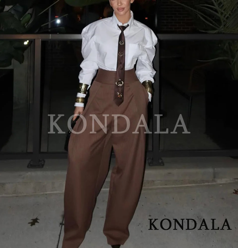 KONDALA Commute High Street Balloon Pants Women